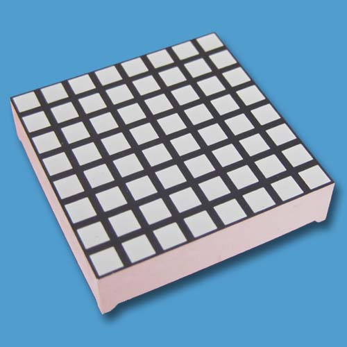 1.2 インチ 8x8 デュアルカラー LED ドットマトリックス