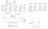 LD3141A/B シリーズ - 0.31 インチ 4 桁 7 セグメント LED ディスプレイ
