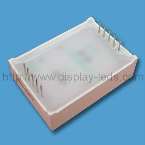 セグメントごとに 1 つの LED を備えた 1 インチ 1 桁の数値ディスプレイ