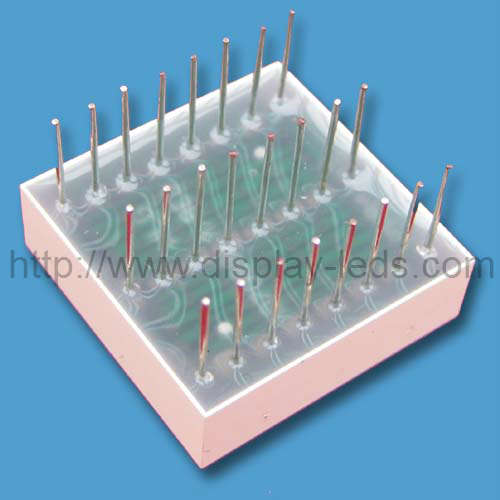 0.7 インチ 8x8 デュアルカラー LED ドットマトリックス
