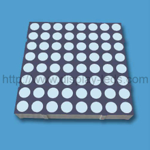 2 インチ 8x8 LED ドットマトリックス