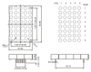 2.3 インチ 5x8 LED ドットマトリックス