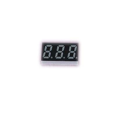 0.30 インチ 3 桁 7 セグメント LED ディスプレイ