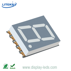 0.51 インチ 1 桁 7 セグメント SMD ディスプレイ