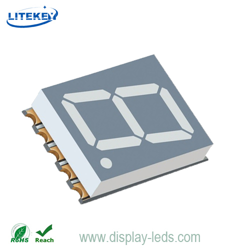 0.51 インチ 1 桁 7 セグメント SMD ディスプレイ