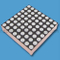 1.9 インチ 8x8 LED ドットマトリックス