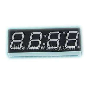 0.39 インチ 4 桁時計 LED ディスプレイ