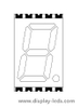 0.56 インチ 1 桁 7 セグメント SMD ディスプレイ