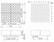 1.5 インチ 8x8 LED ドットマトリックス