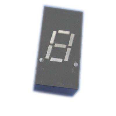 0.3インチ1桁LED 7セグメントディスプレイ