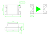 0805 白色 SMD LED