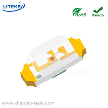 3210 イエロー 1206 SMD チップ LED RoHS 準拠、2.0(L) X1.2 (W) mm