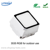 中国専門メーカーの RoHS 準拠 RGB 6 ピン 3535 SMD LED (ブラックフェイス付き)