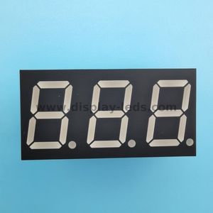 LD4031A/B シリーズ - 0.4 インチ 7 セグメント 3 桁 LED ディスプレイ