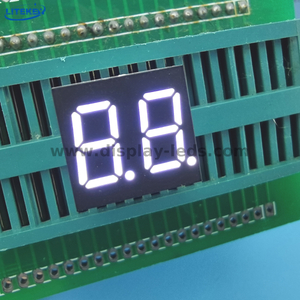 LD3622A/B シリーズ - 0.36 インチ 2 桁 7 セグメント ディスプレイ、長さ 15mm